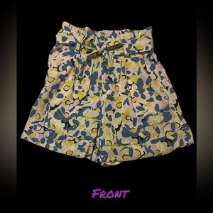 ZARA Women’s High Waist Printed Shorts Size Small